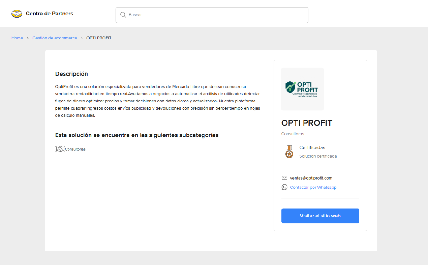 Zone landing page